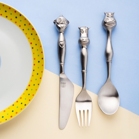 Набор детских столовых приборов Tom (3 предмета) детальная картинка 
