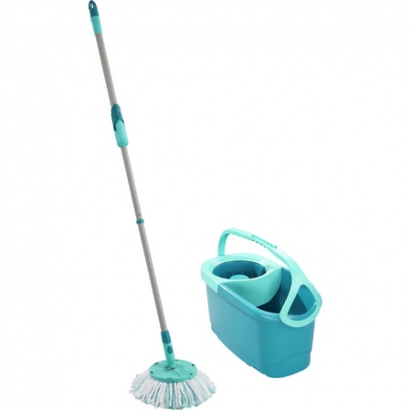 Комплект для уборки Clean Twist Ergo Disc Mop ведро 6л с отжимом и моп детальная картинка 