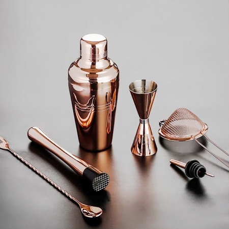 Шейкер 500мл Japanese "Токио" Profi-Chef медный цвет детальная картинка 