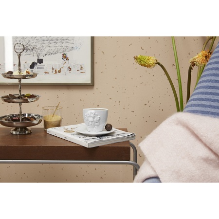 Чайная пара 260мл Talent Ludwig van Beethoven белая детальная картинка 