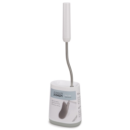 Ершик для унитаза Flex Lite белый/серый - 70522 Joseph Joseph детальная картинка 