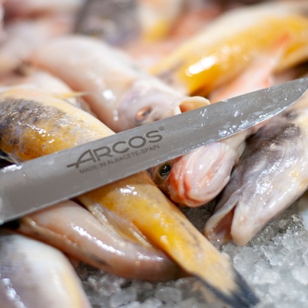 Нож филейный 17см 2900 черный детальная картинка 