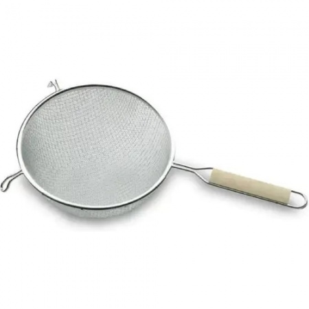 Дуршлаг Ø26см усиленный, с деревянной ручкой детальная картинка 