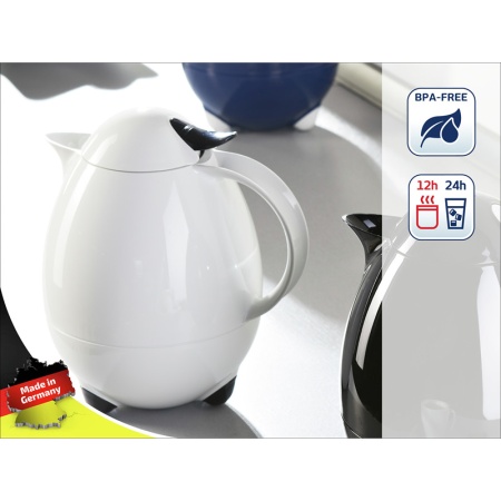 Термос 1л Columbus белый детальная картинка 