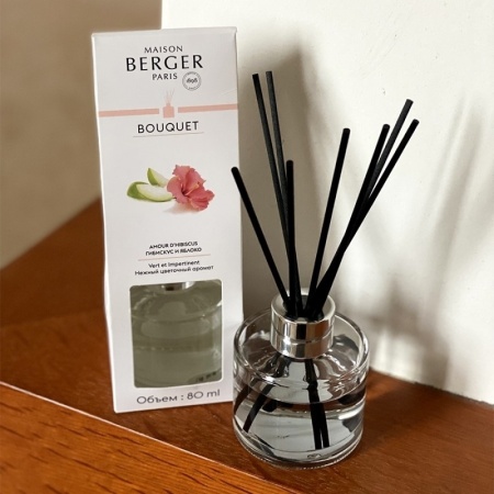 Аромадиффузор «Гибискус и яблоко» (Hibiscus Love) 80мл детальная картинка 