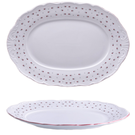 Тарелка овальная 32см VERONA Francesca детальная картинка 