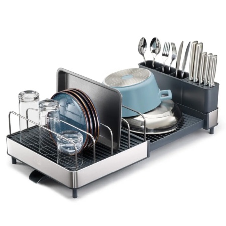 Сушилка для посуды Extend Max Steel - 851690 Joseph Joseph детальная картинка 