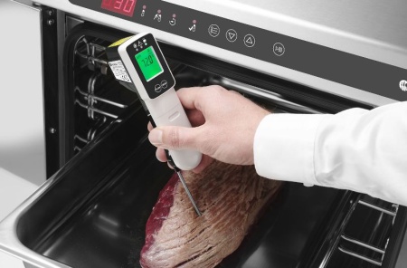 Термометр цифровой инфракрасный с зондом HENDI (-60/+350) детальная картинка 