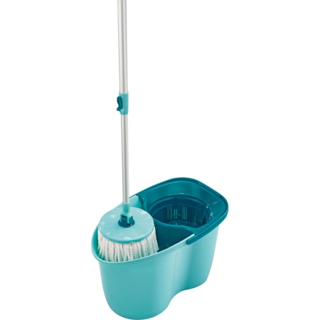 Комплект для уборки Clean Twist Disc Mop Active ведро 15л с отжимом и моп детальная картинка 