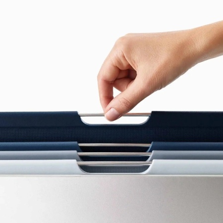 Набор разделочных досок 34x24см Folio голубой, 4шт - 60193 Joseph Joseph детальная картинка 