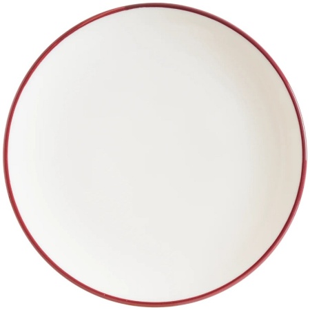 Тарелка плоская Ø21см LINEA Burgundy Gourmet детальная картинка 