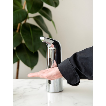 Диспенсер для мыла сенсорный Asne 380мл хром детальная картинка 