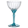 Набор бокалов для коктейля и шампанского 240мл Espresso Martini FLORIAN LUCENT BLUE, 6шт детальная картинка 