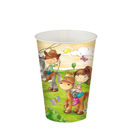 Стакан 0.2л ФЕРМА ПОНИ, 10шт детальная картинка 