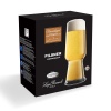 Набор бокалов для пива 540мл BIRRATEQUE Pilsner, 2шт детальная картинка 