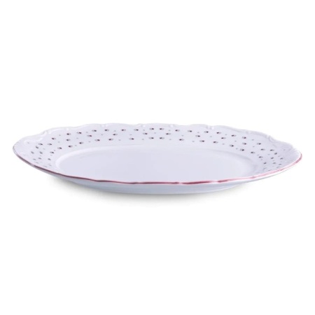 Тарелка овальная 32см VERONA Francesca детальная картинка 