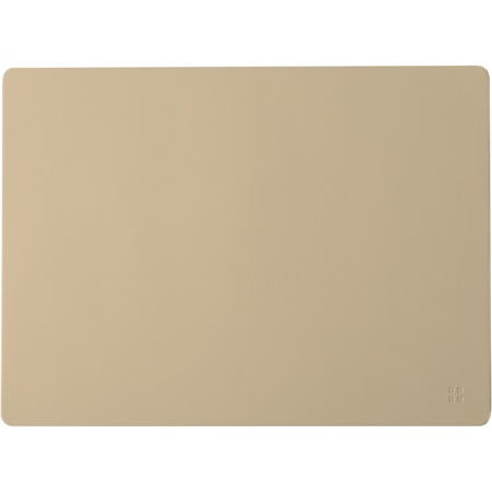 Плейсмат прямоугольный 45x32см PVC бежевый детальная картинка 