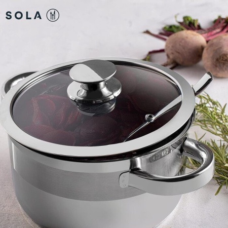 Набор посуды Furore high – 4 предмета – 3 кастрюли и сотейник детальная картинка 