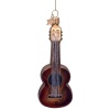 Новогоднее украшение из стекла Vondels "Гитара" 12.5см детальная картинка 