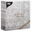 Салфетка 40x40см ROYAL Collection Ornaments серая, 50шт детальная картинка 
