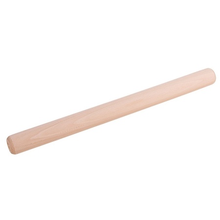 Скалка для теста Ø4.5x50см без ручек детальная картинка 