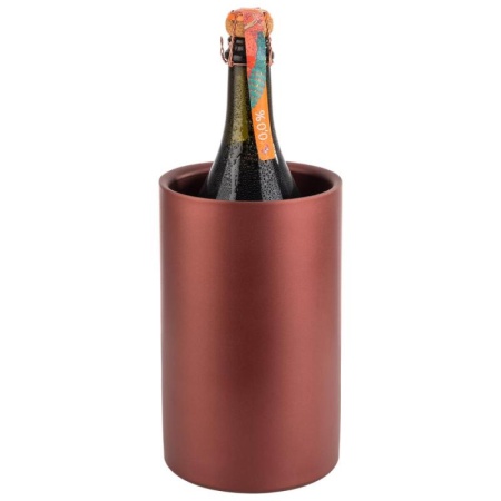 Охладитель бутылок Ø12x(h)20см красный детальная картинка 