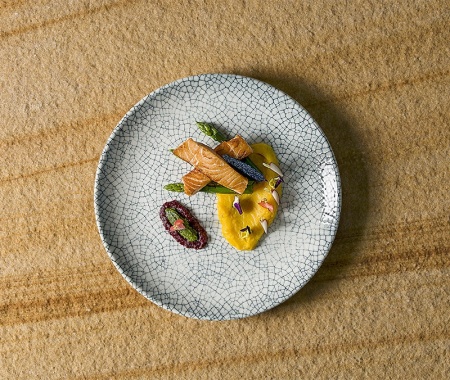 Тарелка плоская Ø27см MITO DENIM Gourmet детальная картинка 