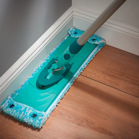 Комплект для уборки Clean Twist XL Mobile ведро 20л на колесиках с отжимом и швабра 42см детальная картинка 