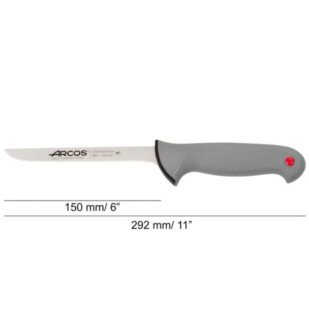 Нож обвалочный 15см узкий COLOUR PROF детальная картинка 