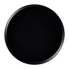 Тарелка Ø22.7x(h)2.5см Nordic черный детальная картинка 