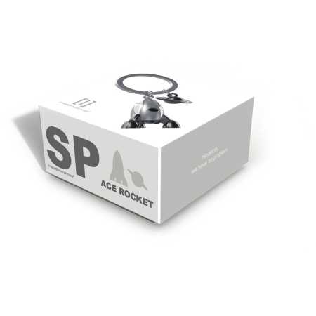 Брелок для ключей "Ракета и Сатурн" детальная картинка 