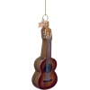 Новогоднее украшение из стекла Vondels "Гитара" 12.5см детальная картинка 