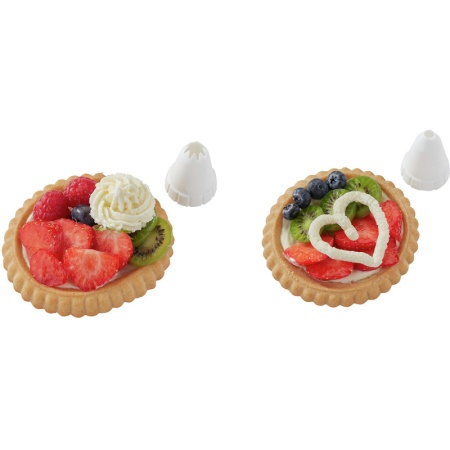 Мешок кондитерский 31см с 4 насадками детальная картинка 