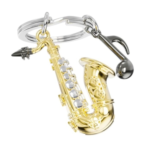Фото Брелок для ключей "Саксофон"