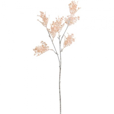 Ветка 25x10x(h)66см SHELL LEAF LIGHT PINK детальная картинка 