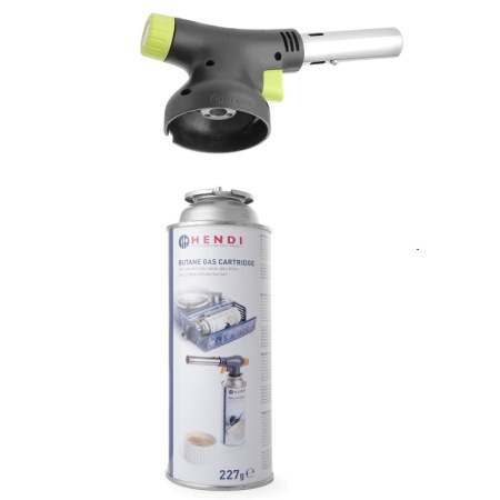 Карамелизатор газовый – горелка для крем-брюле 185x65x(h)100мм детальная картинка 