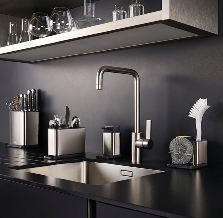 Органайзер для раковины Surface Steel - 85112 Joseph Joseph детальная картинка 