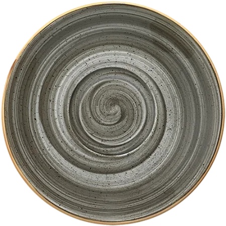 Блюдце Ø19см для бульонной чашки AURA Space Gourmet Consomme детальная картинка 