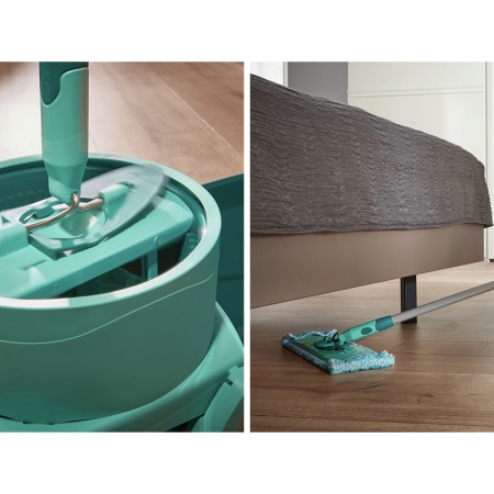 Комплект для уборки Clean Twist М ведро 20л с отжимом и швабра 33см детальная картинка 