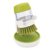 Щетка с дозатором для моющего средства Palm Scrub зеленая - 85004 Joseph Joseph детальная картинка 