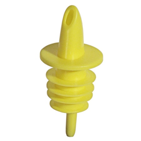 Гейзер для бутылок ø4мм 7см желтый детальная картинка 