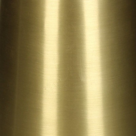 Ваза для цветов Aluminum Gold 12x12x31см детальная картинка 