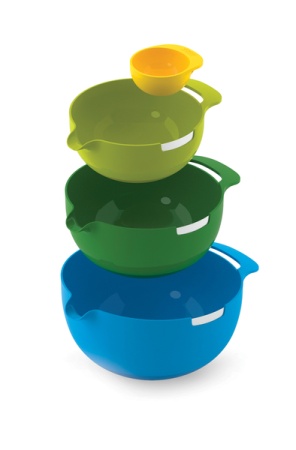 Набор мисок+отделитель от белка Nest multi colour - 40015 Joseph Joseph детальная картинка 