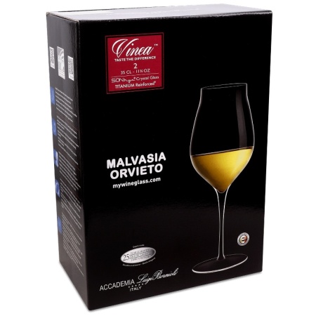 Набор бокалов для вина 350мл VINEA Malvasia/Orvieto, 2шт детальная картинка 