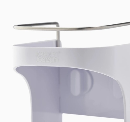 Полка для душа Capsule 4 яруса, белая - 70564 Joseph Joseph детальная картинка 