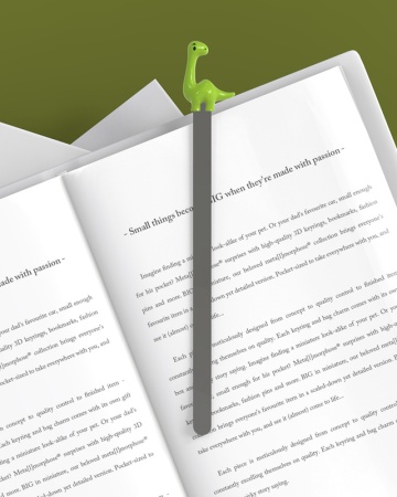 Закладка для книг "Динозавр" детальная картинка 