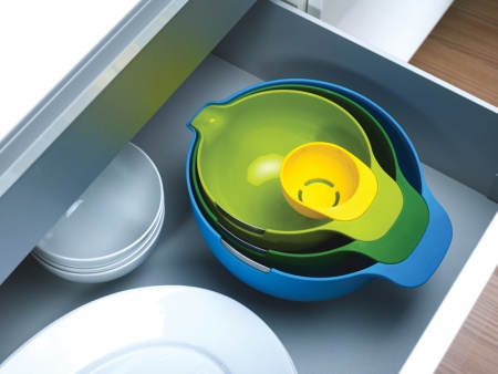 Набор мисок+отделитель от белка Nest multi colour - 40015 Joseph Joseph детальная картинка 