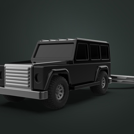 Брелок для ключей "Внедорожник" детальная картинка 