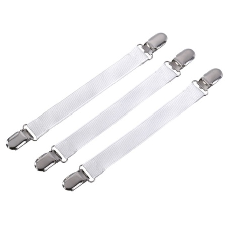 Комплект клипс для натяжения покрытия гладильной доски, 3шт детальная картинка 