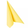 Салфетка 40x40см ROYAL Collection желтая, 50шт детальная картинка 